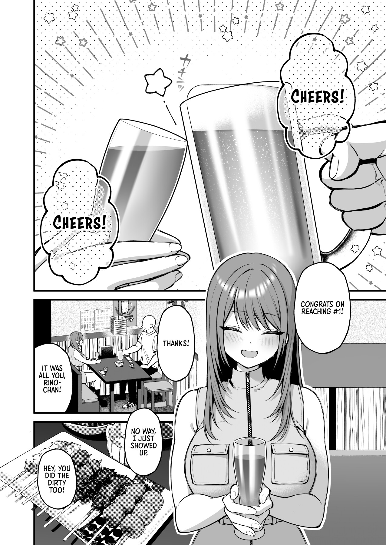 Hentai Manga Comic-An L-Cup College Chick's Porn Escapade with a Behemoth - Paizuri Time-Read-5